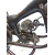 Lampa Motocykl metalowy dekoracja Vintage Loft 78cm